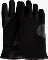 Zwarte UGG Handschoenen FABRIC AND LEATHER GLOVE - medium