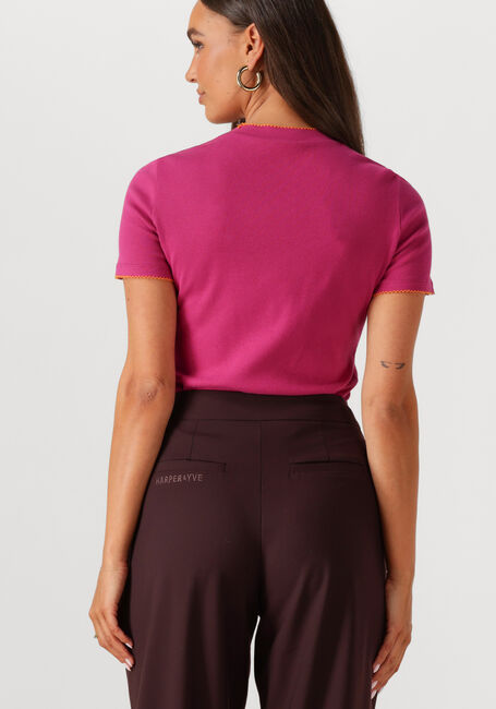 HARPER & YVE T-shirt CAMMY-SS en rose - large