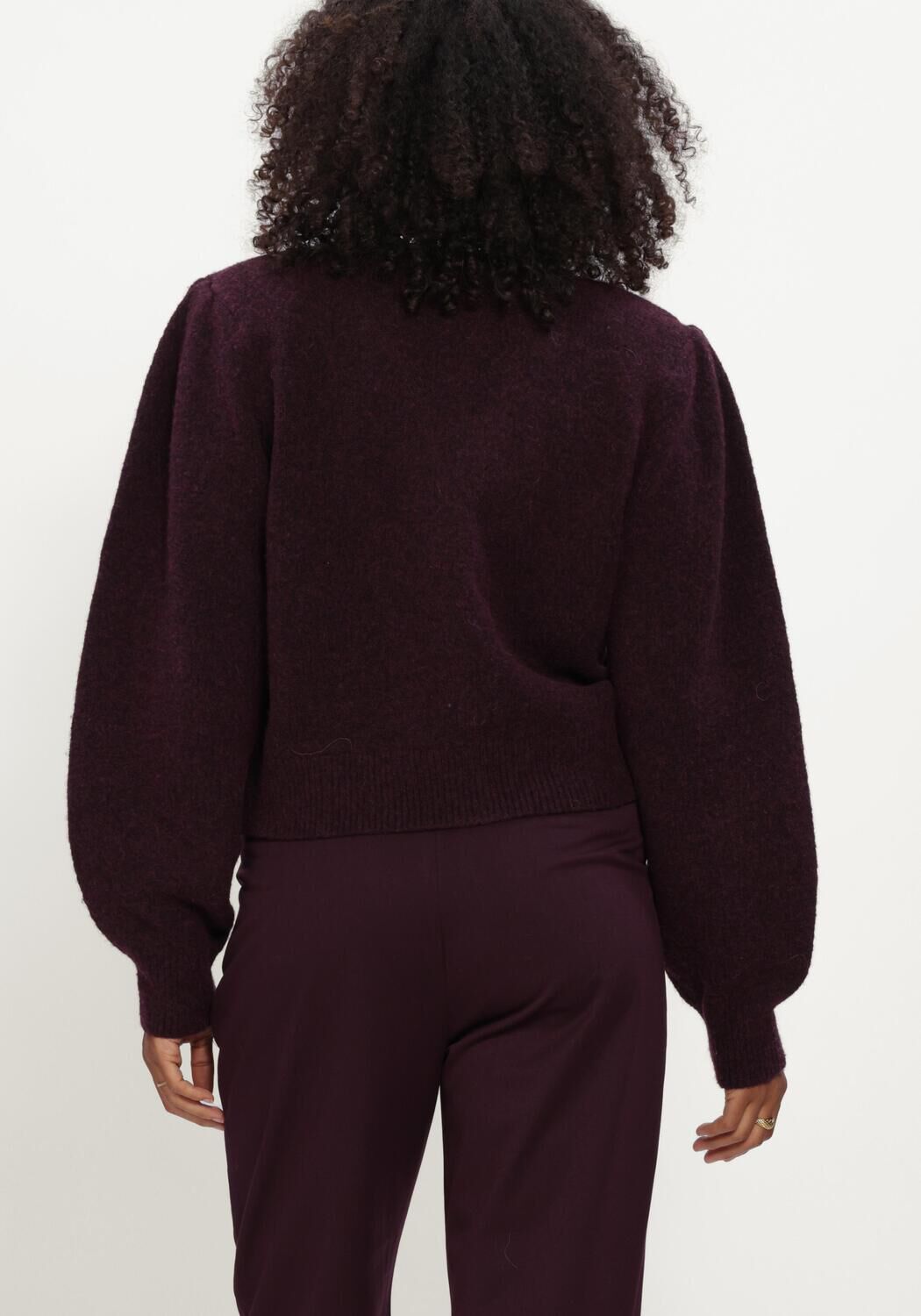 AMAYA AMSTERDAM Pull SIA KNITWEAR Bordeaux - large