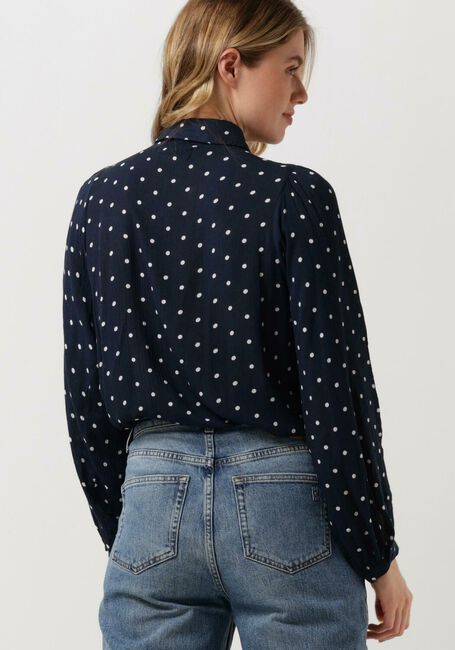 LOLLYS LAUNDRY ELLIE SHIRT Blouses Bleu foncé - large