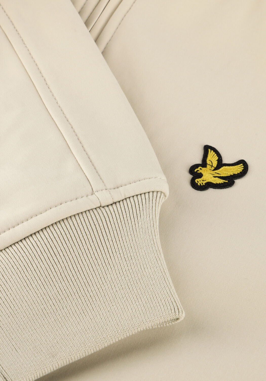 Ecru LYLE & SCOTT Jack FLEECE BACK SOFTSHELL - large