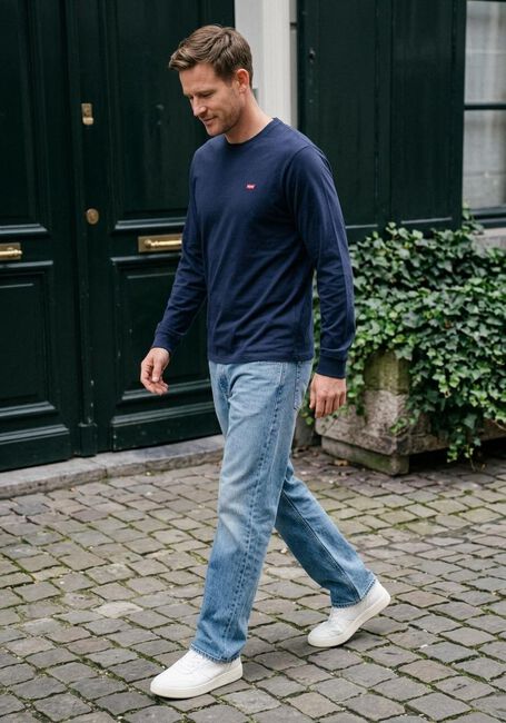 LEVI'S T-shirt LS ORIGINAL HM TEE Bleu fonc&eacute; - large