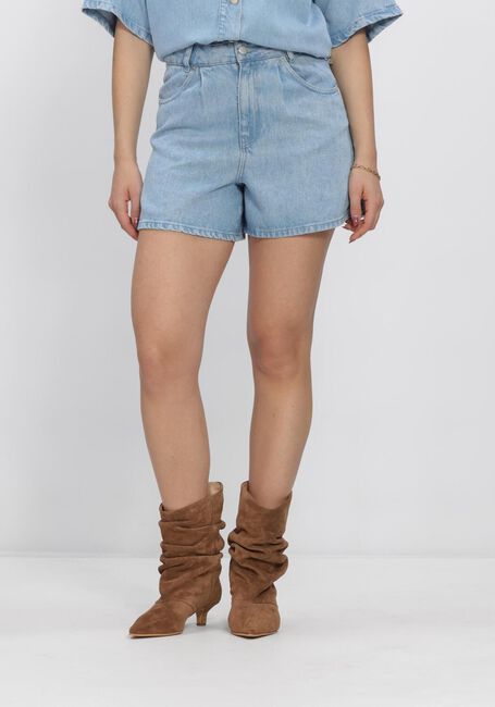Blauwe MSCH COPENHAGEN Broeken/jumpsuits MSCHSAPHINA HW SHORTS - large