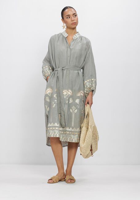 GREEK ARCHAIC KORI Robe midi S26K-4075057 Gris clair - large
