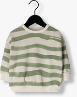 Groene PLAY UP Sweater PRINTED FLEECE SWEATER - medium