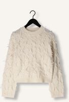 SECOND FEMALE Pull CARLI KNIT O-NECK Blanc SECOND FEMALE Pull CARLI KNIT O-NECK Blanc - medium