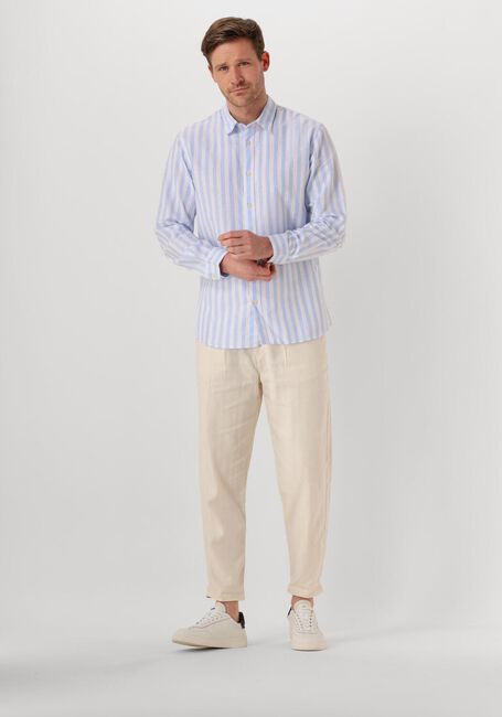 Blauwe SELECTED HOMME Casual overhemd SLHSLIM-SUN SHIRT LS NOOS - large
