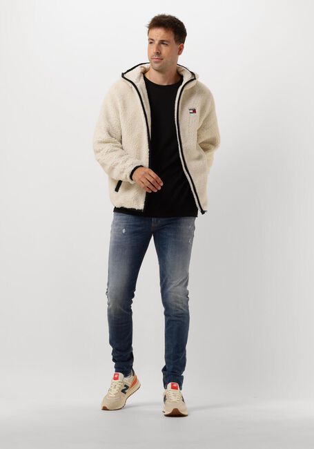 TOMMY JEANS T-shirt TJM REG POP COLOR FLAG en noir - large