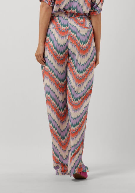 Paarse FREEBIRD Pantalon WV-AOP-CRINKLE-VIS-23-1.1 - large