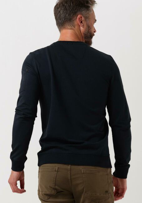 Donkerblauwe PME LEGEND Trui AIRSTRIPE SWEAT - large