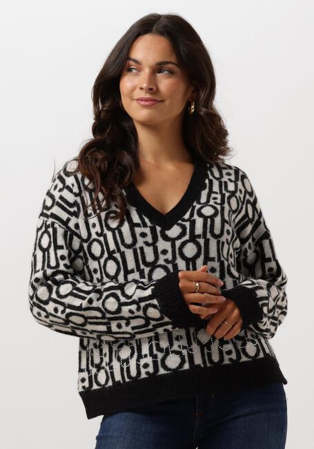 LIU JO Pull MAGLIA CHIUSA M/L en noir - large