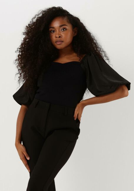 CO'COUTURE Haut MERCIA OFF SHOULDER MIX BLOUSE en noir - large