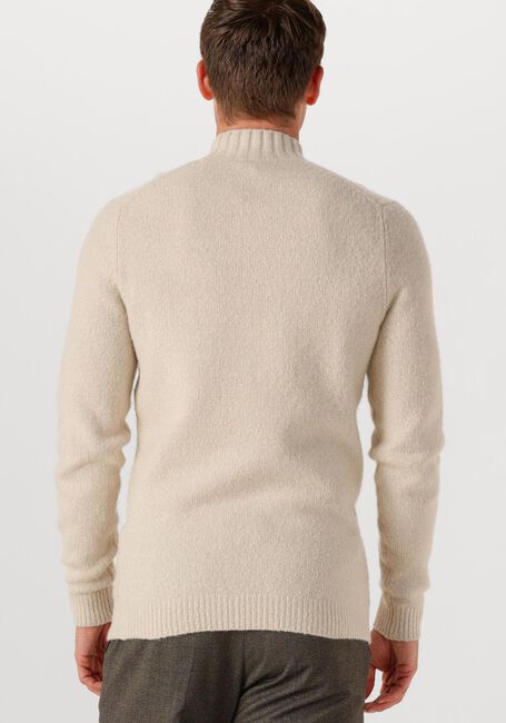 PROFUOMO Col roulé PULLOVER MOCK NECK BOILED WOOL en beige - large