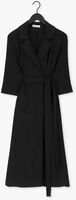 VANILIA Robe midi REVER SHIRT DRESS en noir