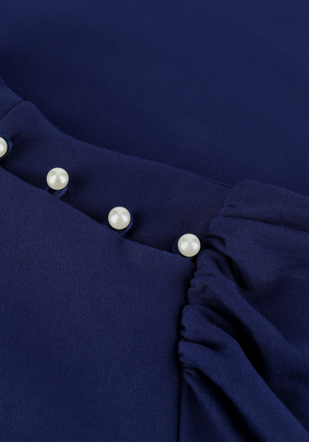 GESTUZ Haut RIFA GZ BUTTON BLOUSE en bleu - large