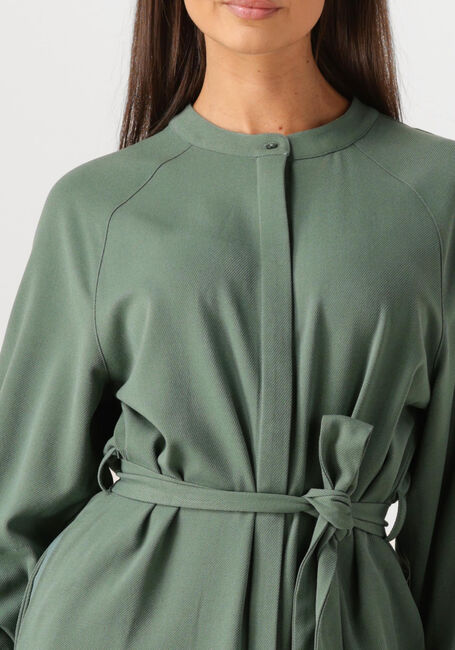 Groene ANOTHER LABEL Mini jurk DENICE DRESS L/S - large