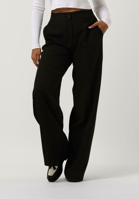 ACCESS Pantalon large W2-5084-364 en noir - large