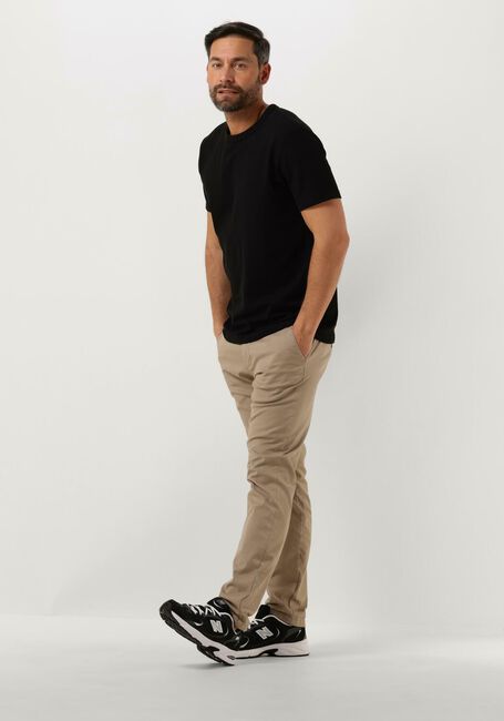 SELECTED MEN T-shirt SLHJOSEPH PIQUE O-NECK TEE en noir - large