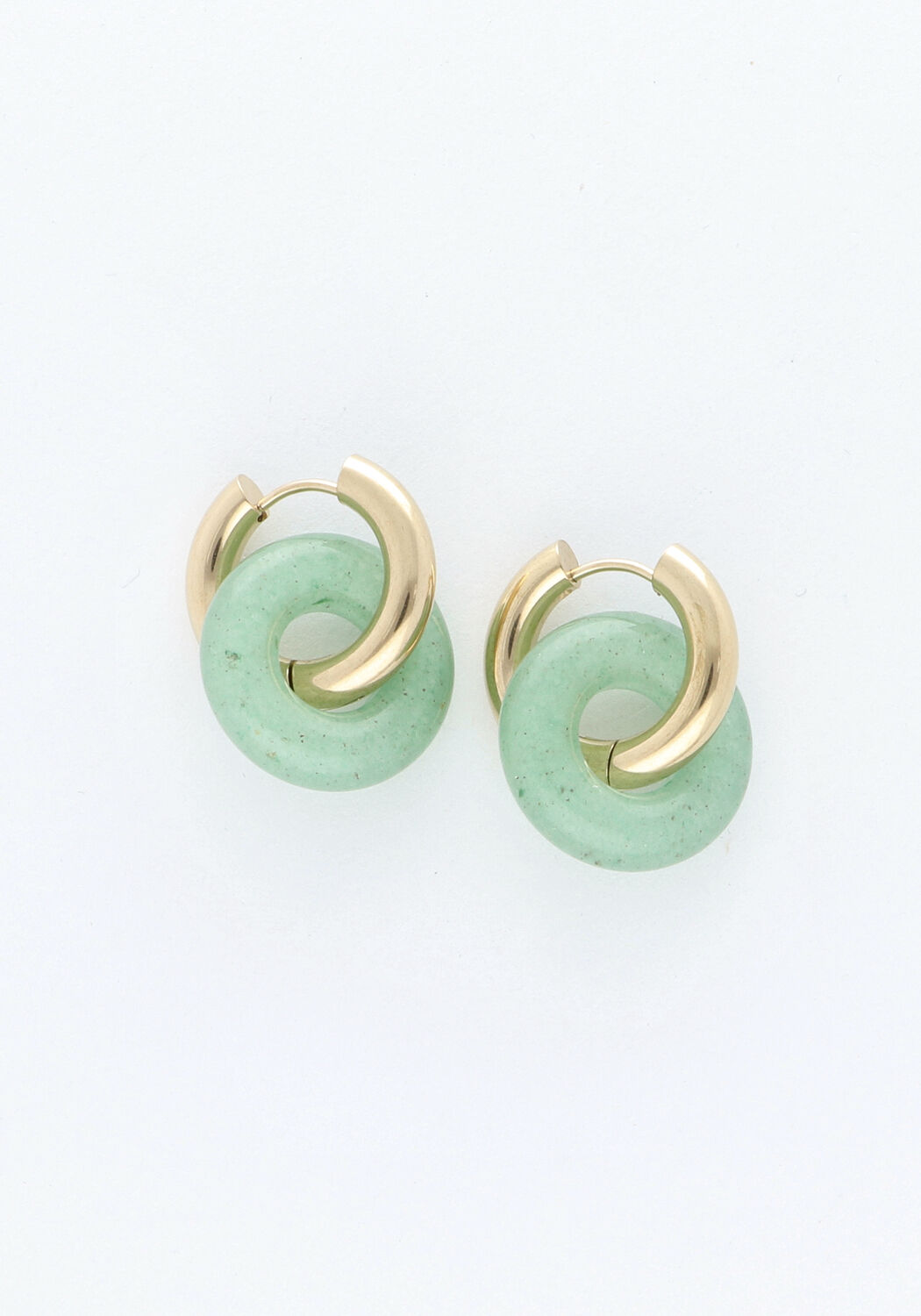 NOTRE-V Boucles d'oreilles OMSS23-031 en vert