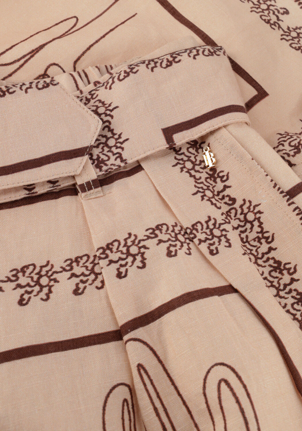 IBANA Pantalon courte SERINA DESERT Sable - large