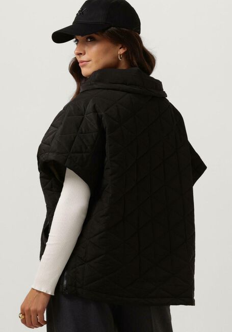 COPENHAGEN MUSE Veste sans manches CMNET-CAPE en noir - large