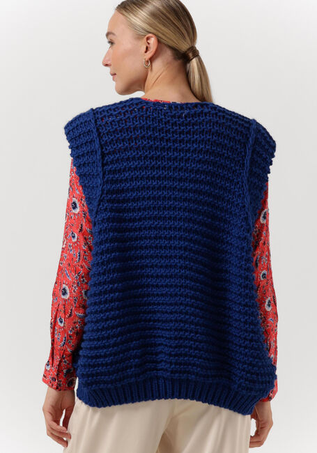 NOTRE-V Gilet KNIT GILET en bleu - large
