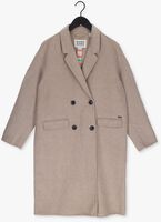 SCOTCH & SODA Manteau DOUBLE BREASTED WOOL BLEND COAT Sable