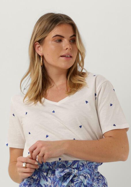 FABIENNE CHAPOT T-shirt PHIL V-NECK TEE 307 Blanc - large