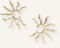 NOTRE-V Sieraad EARRING HALF SUNS - medium