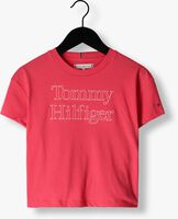 TOMMY HILFIGER T-shirt TOMMY HILFIGER STITCH TEE S/S en rose - medium