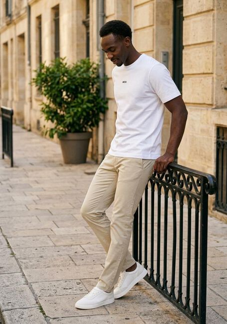 Beige BOSS ORANGE Chino CHINO_TAPERED - large