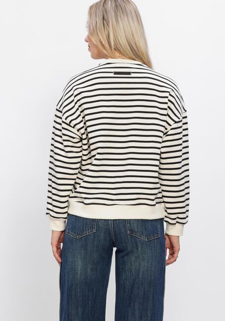 Multi HAUTE L'AMITI&Eacute; Truien/vesten STRIPE APPLICATION SWEAT - large