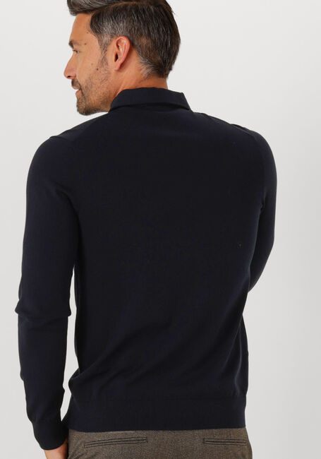 PROFUOMO Pull POLO ONEPIECE LUXURY BASIC Bleu foncé - large