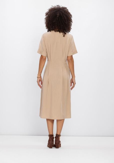 Beige TWINSET MILANO Midi jurk 261TT2554 - large