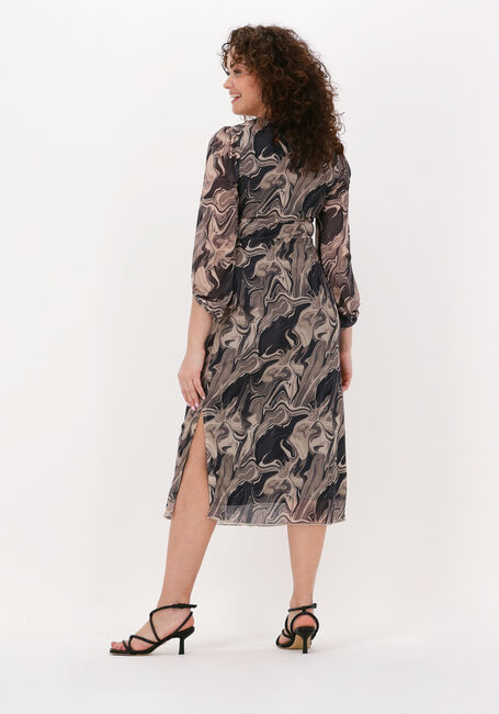 Beige FREEBIRD Midi jurk MALIA - large