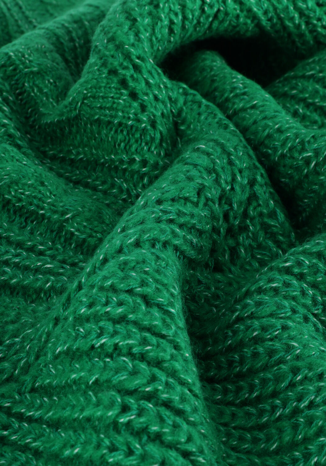 Groene OBJECT Trui OBJNOVA STELLA CABLE KNIT PULLOVER NOOS - large