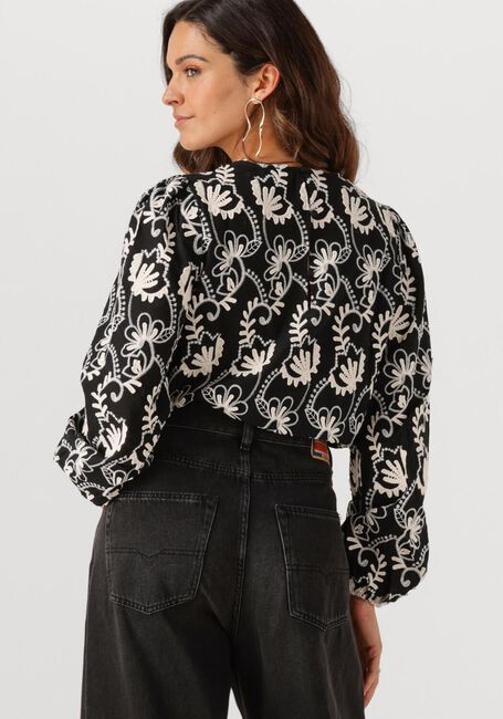 Zwarte OBJECT Top OBJMYA RE L/S TOP - large