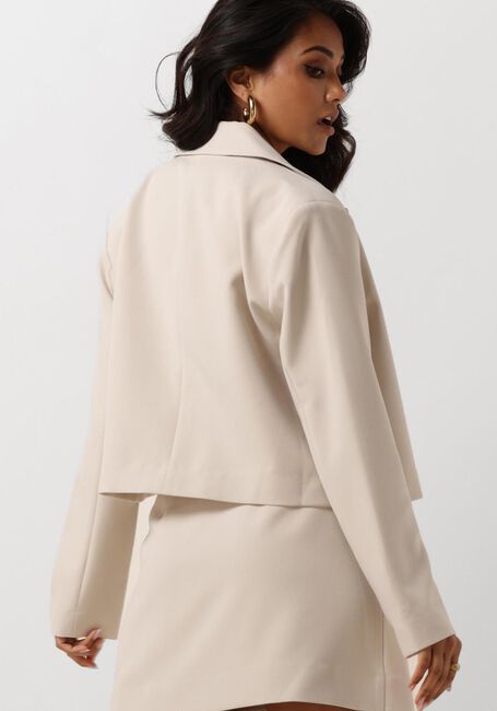 SECOND FEMALE Blazer EVIE CROPPED BLAZER en beige - large