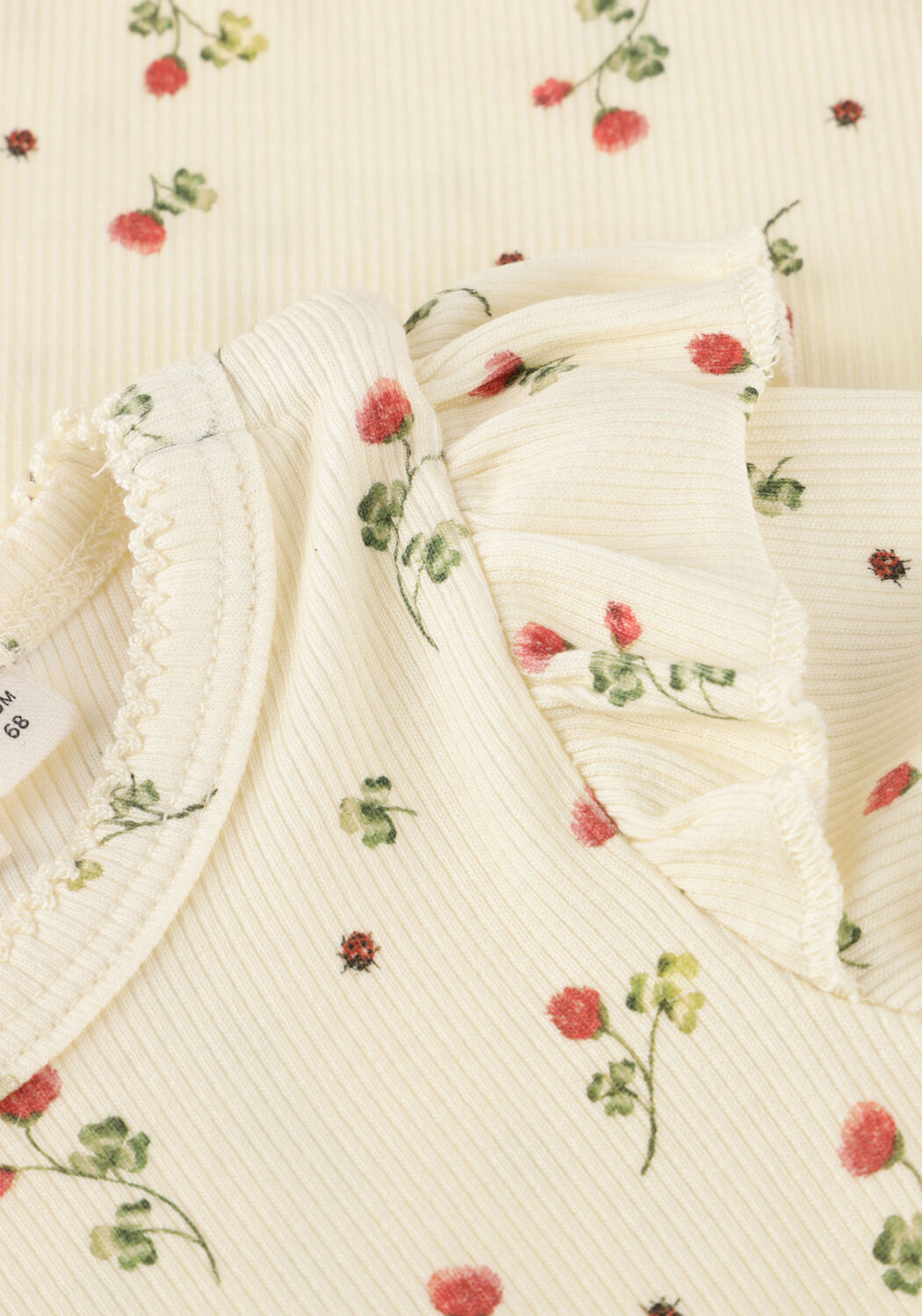 LIL' ATELIER Grenouill&egrave;res NBFLAVO EVE LS SLIM BODY LIL &Eacute;cru - large