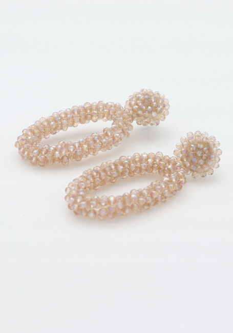 Creme PAULIE POCKET Sieraad OVAL BENTHE EARRING - large