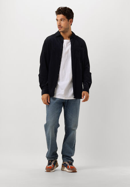 SCOTCH & SODA Surchemise SOLID CORDUROY SHIRT en noir - large