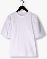 Witte NOTRE-V T-shirt NV-DOLF PUFF SLEEVE TOP