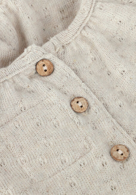 PLAY UP Bodys EMBELLIHED JERSEY JUMPSUIT Écru - large