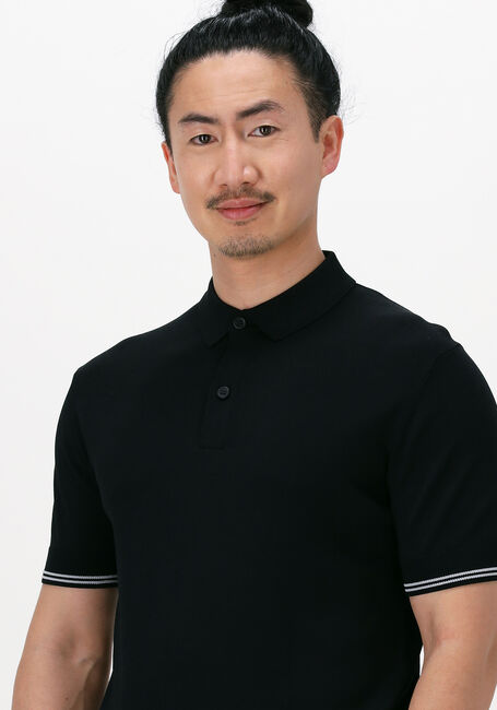 GENTI Polo K5076-1260 en noir - large