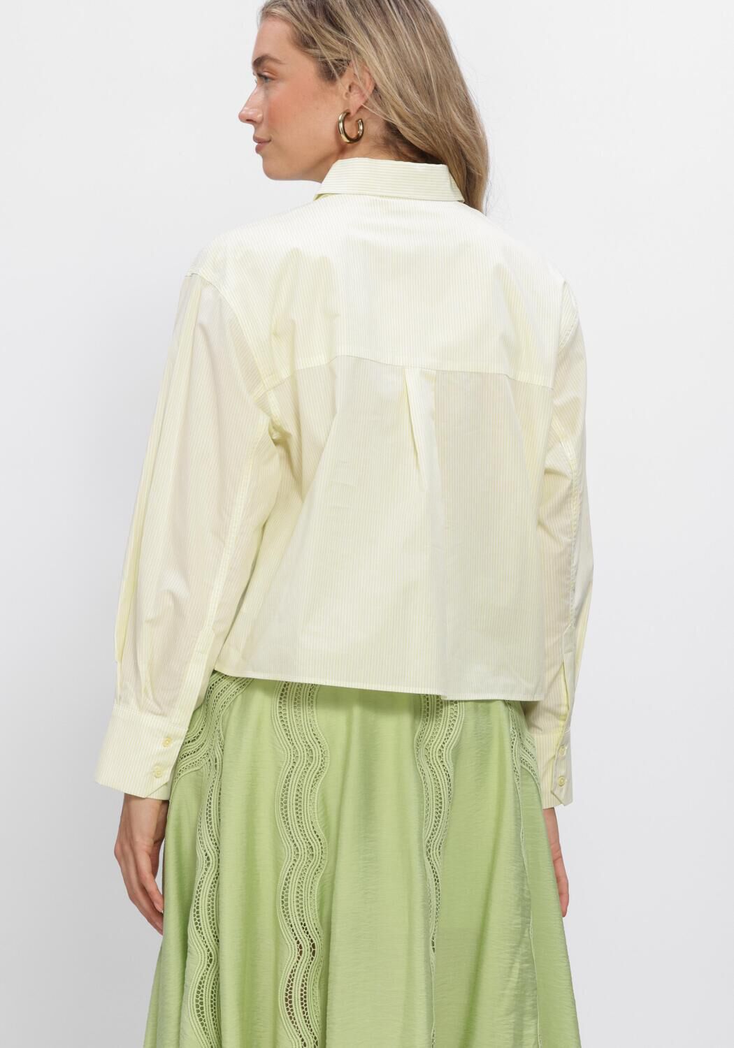 Gele COPENHAGEN MUSE  CMBLAIRE-SHIRT - large