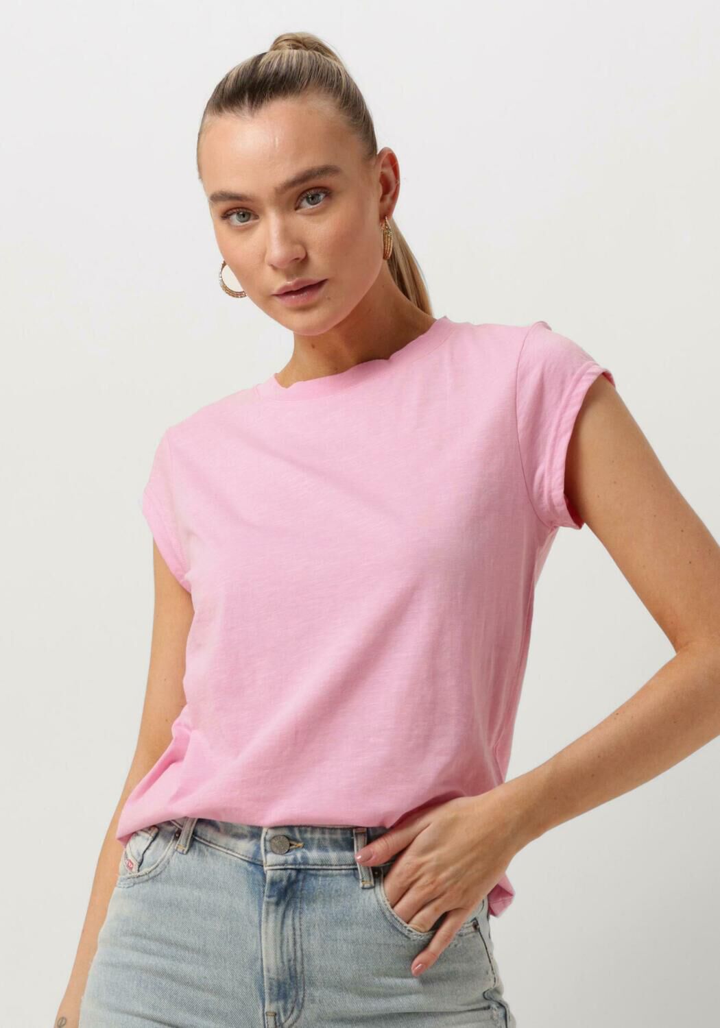 Felle kleuren store shirts dames