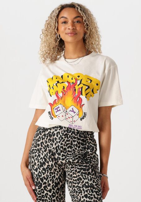 HARPER & YVE Haut ROLLTHEDICE-SS en blanc - large