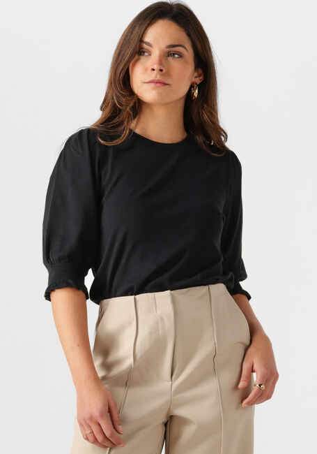 FABIENNE CHAPOT Pull MOLLY SHORT SLEEVE PULLOVER en noir - large