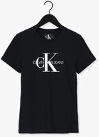 CALVIN KLEIN T-shirt CORE MONOGRAM LOGO REGULAR FIT en noir