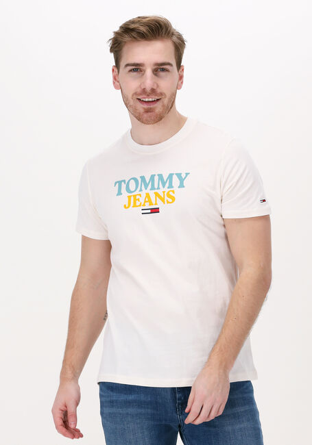 TOMMY JEANS T-shirt TJM ENTRY GRAPHIC TEE en blanc - large